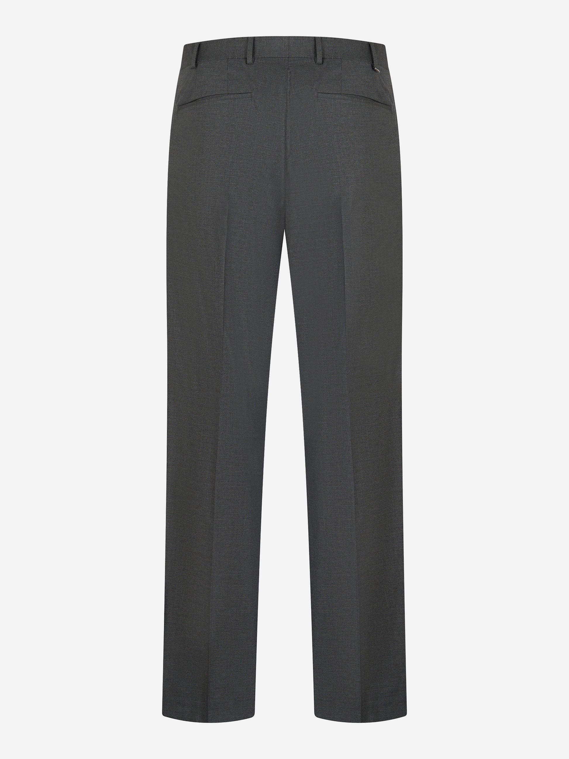 Pantalone Michael regular fit in lana grigia PT TORINO retro