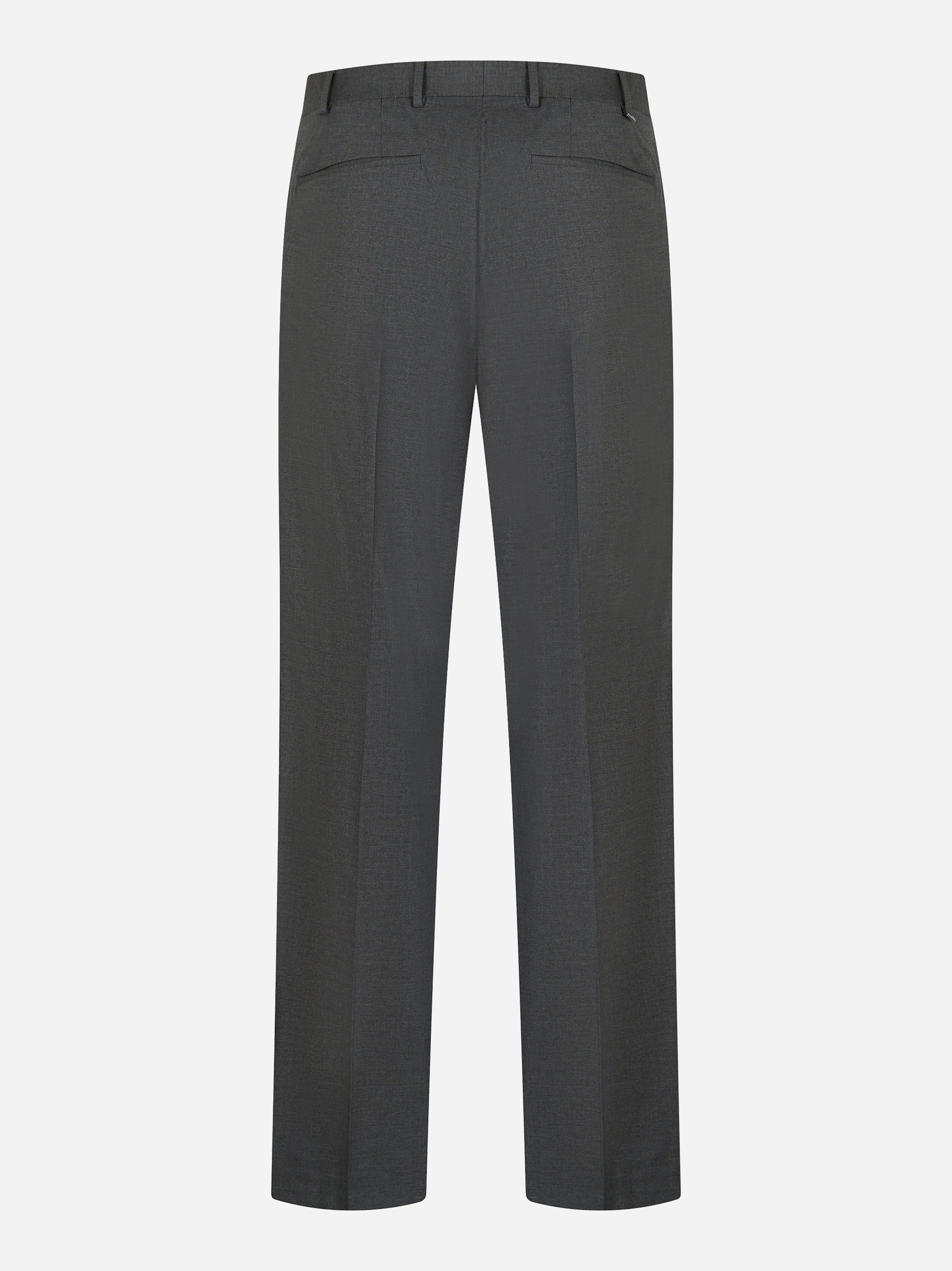 Pantalone Michael regular fit in lana grigia PT TORINO retro