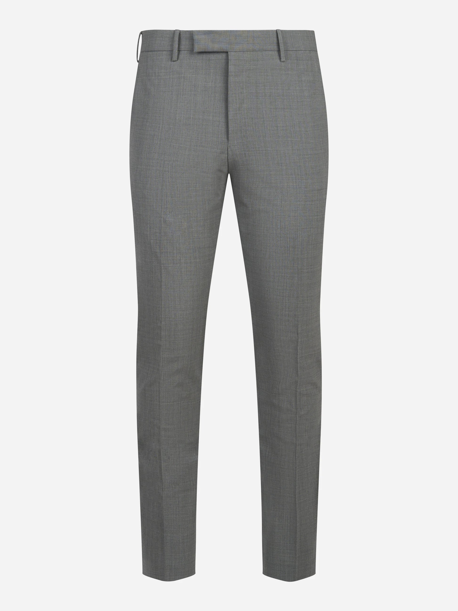 Pantalone skin fit Dieci in lana stretch grigio