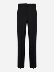 Pantaloni Ambra in lana bi-stretch neri PT TORINO vista frontale