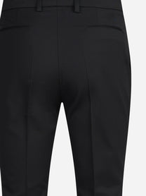 Pantaloni New York in lana vergine stretch neri - dettaglio del prodotto
