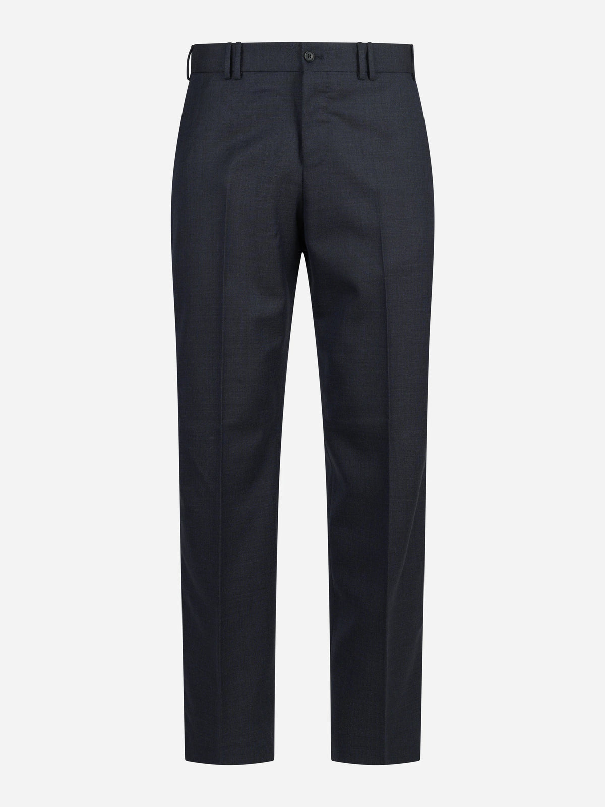 Pantalone lana Micheal blu - vista frontale