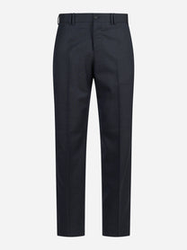Pantalone lana Micheal blu - vista frontale