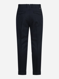 Pantalone bi-stretch Master blu - vista posteriore