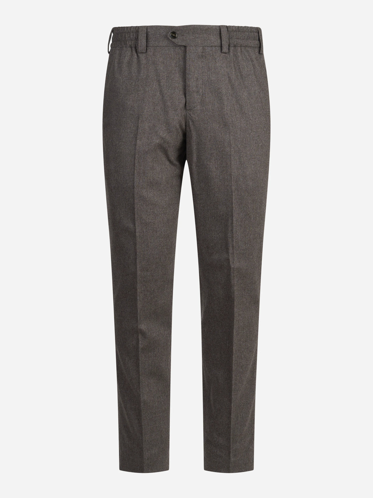 Pantalone flanella garzata The Rebel marrone - vista frontale