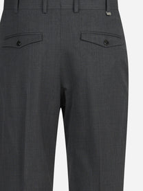 Pantalone bi-stretch Rebel grigio - vista laterale e dettagli