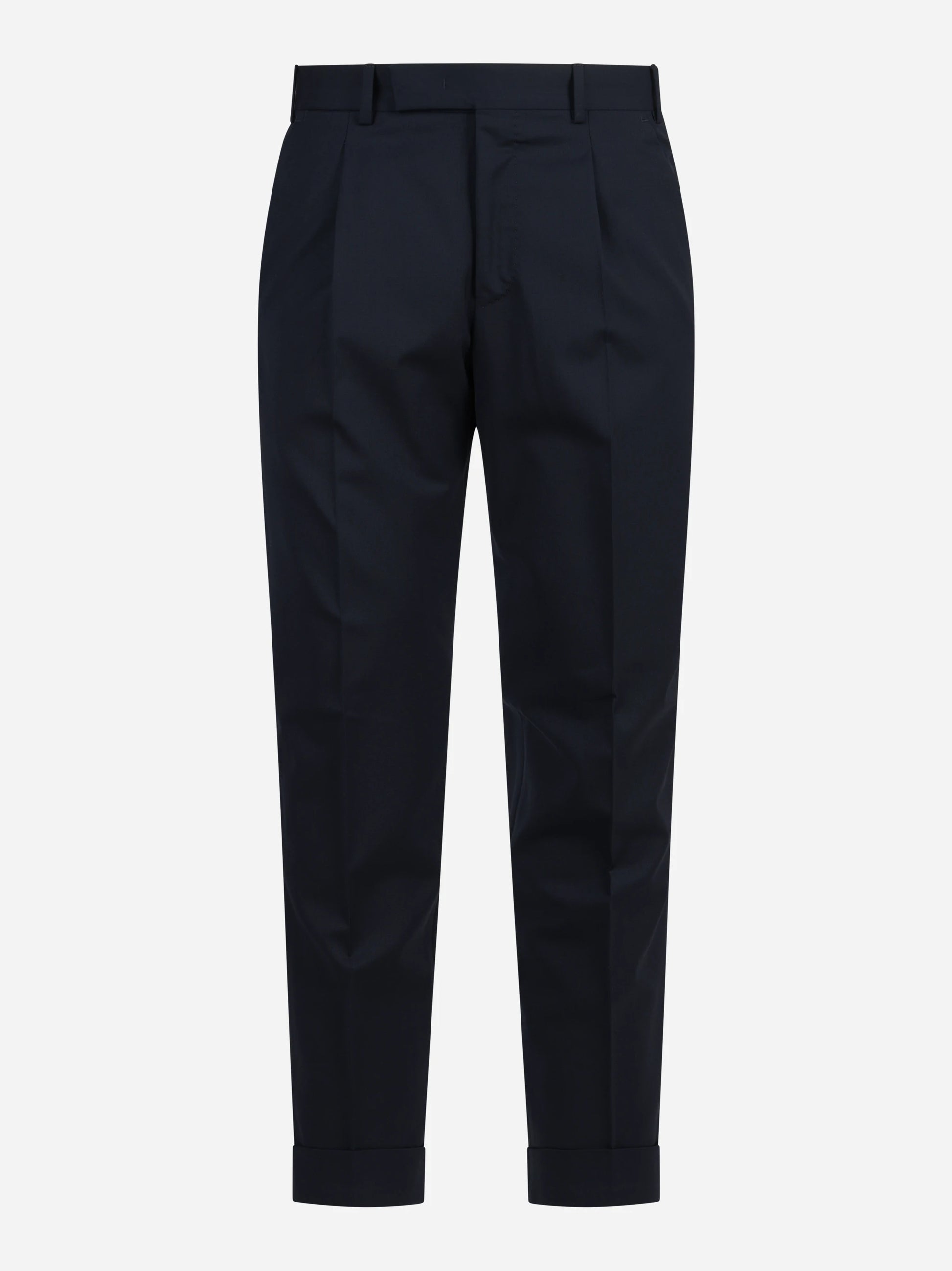 Pantalone bi-stretch Rebel blu - vista frontale