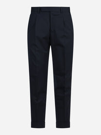 Pantalone bi-stretch Rebel blu - vista frontale