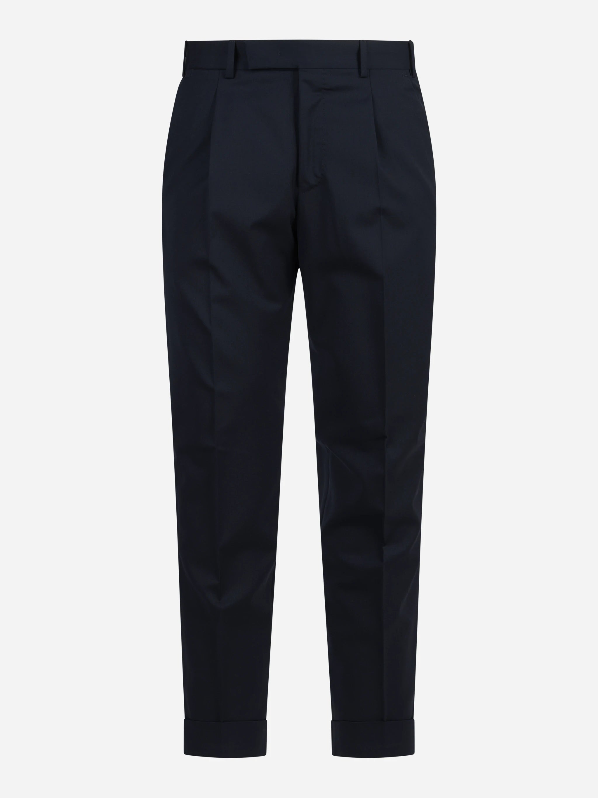 Pantalone bi-stretch Rebel blu - vista frontale