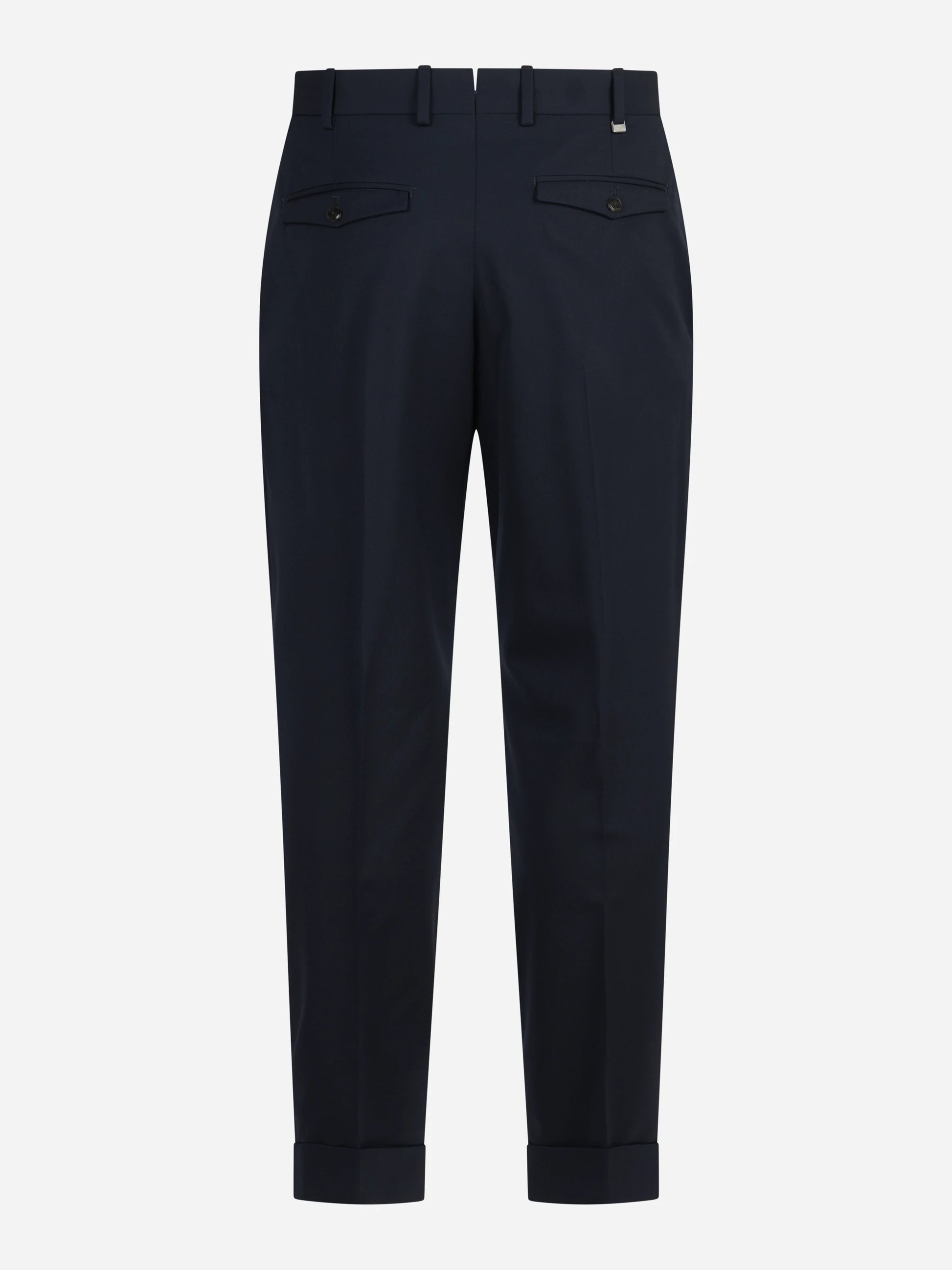 Pantalone bi-stretch Rebel blu - vista posteriore