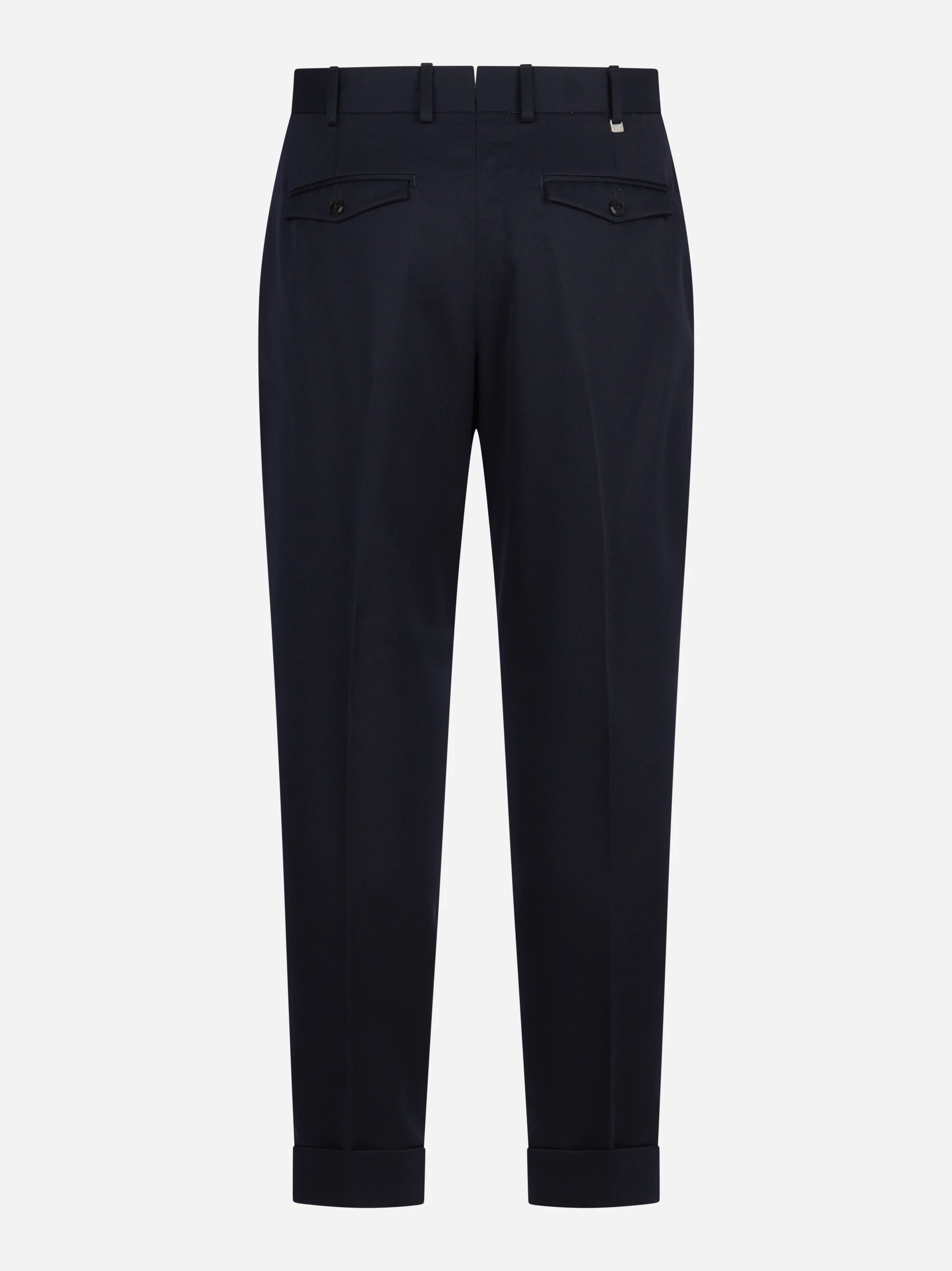 Pantalone drill di lana Rebel blu - vista posteriore