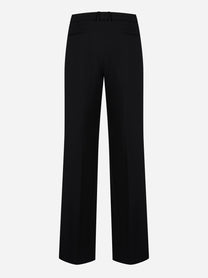 Pantaloni PT Torino Lola in lana stretch nera, vista posteriore