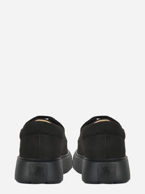 Sneakers The Tahoe in nabuk nero Referencestudio vista posteriore