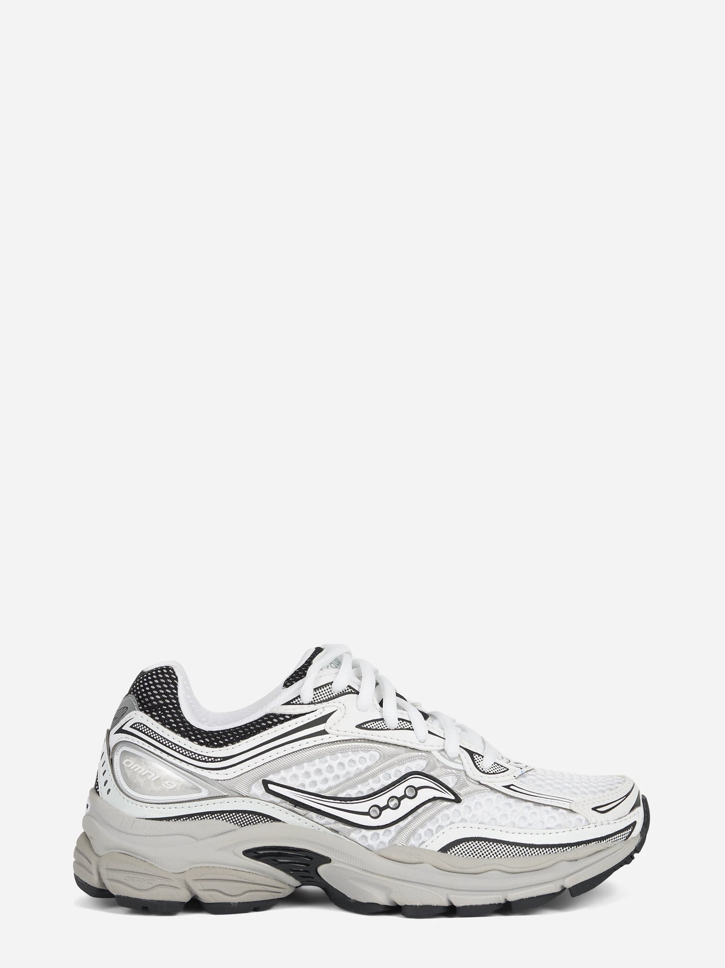 Sneaker ProGrid Omni 9 OG bianca e blu - vista laterale