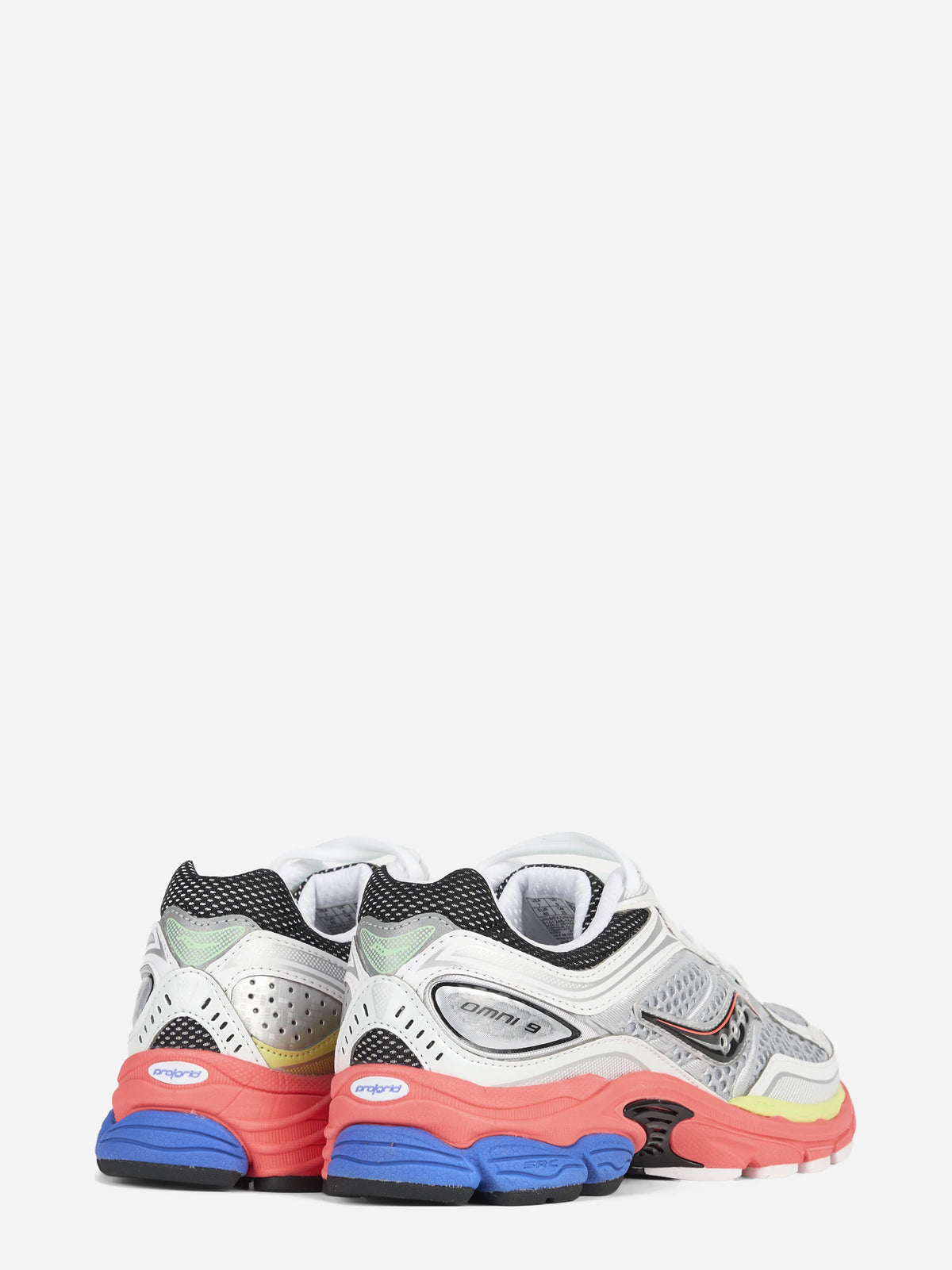 Sneaker ProGrid Omni 9 White ViziRed bianche - vista posteriore