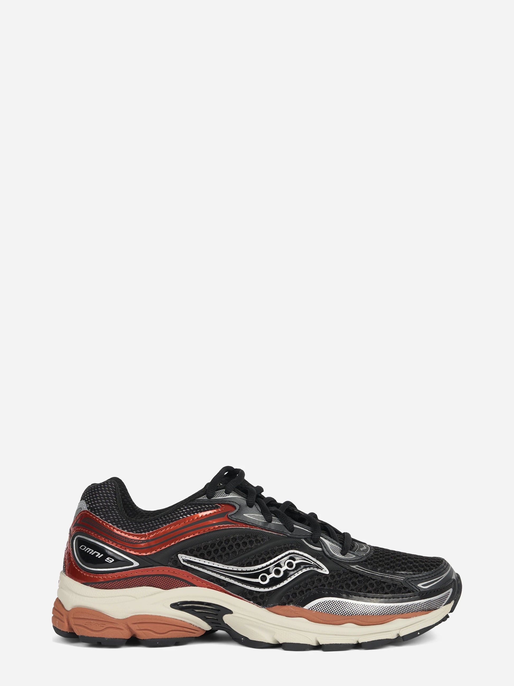 Sneaker ProGrid Omni 9 OG Chrome nera e ruggine - vista laterale