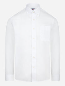 Camicia button down bianca Magalloway in popeline di cotone