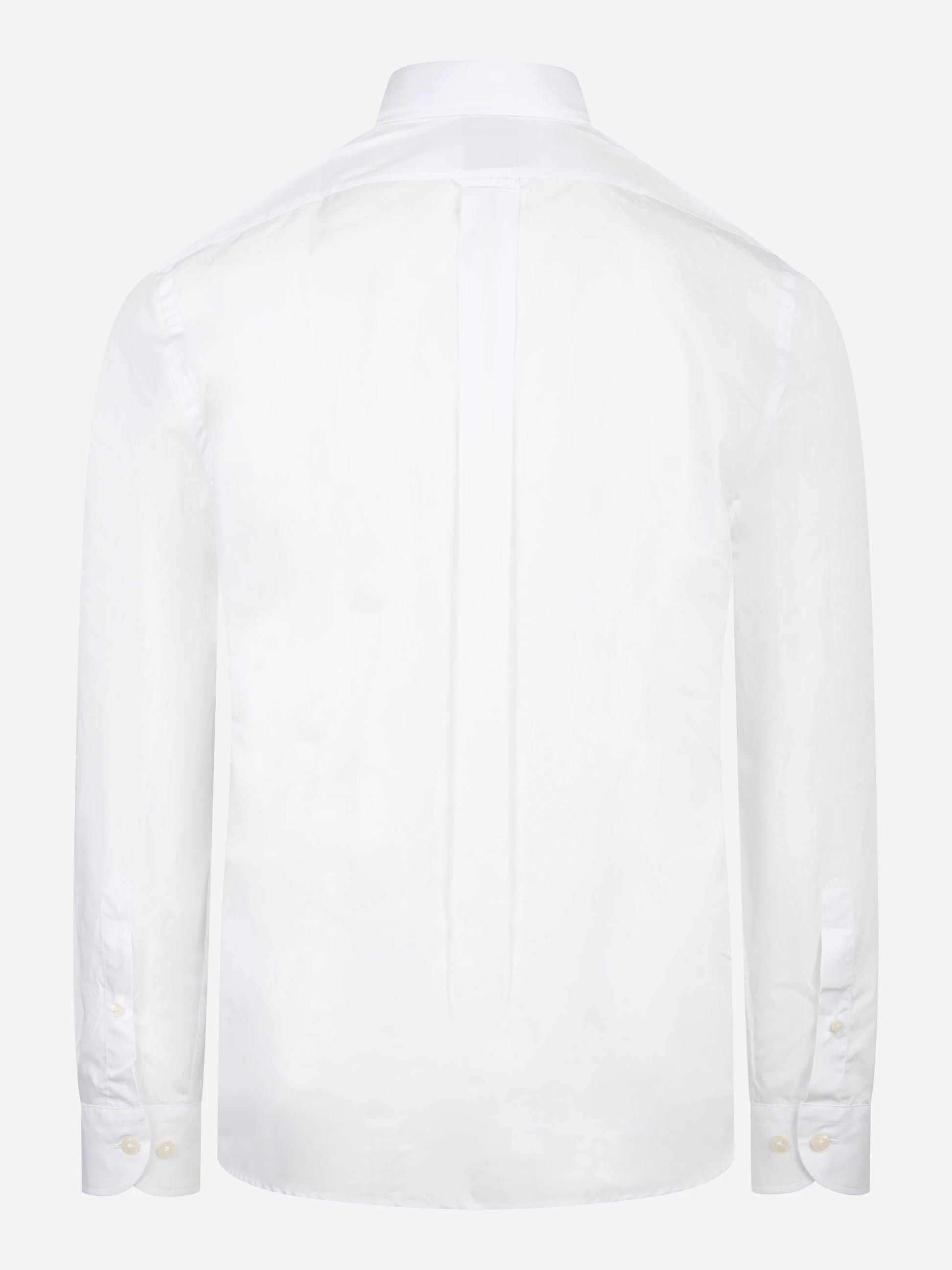 Camicia button down bianca Magalloway in popeline di cotone