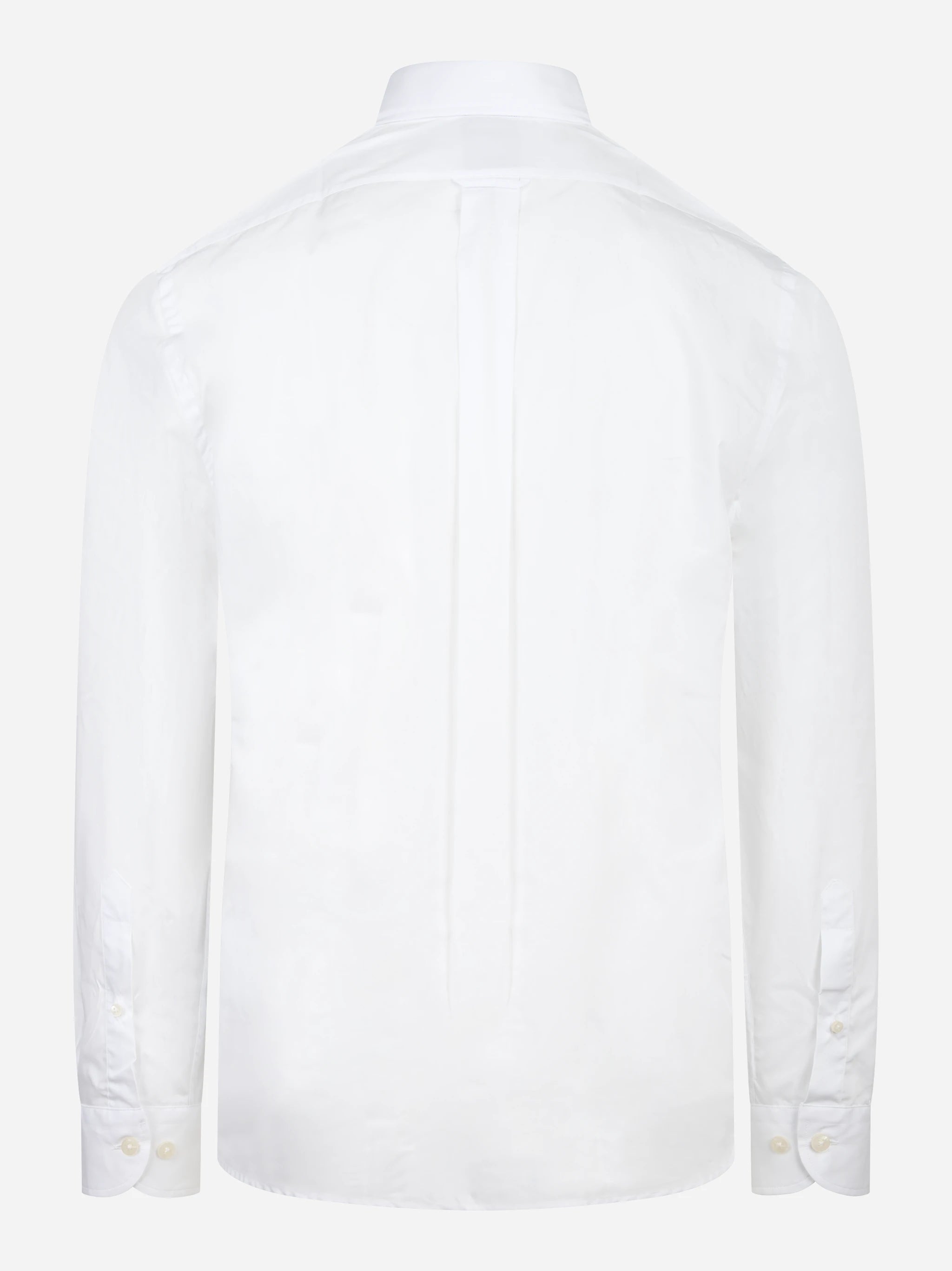 Camicia button down bianca Magalloway in popeline di cotone