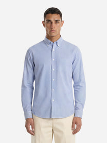 Camicia button down bacchettata Sheepscot in popeline di cotone