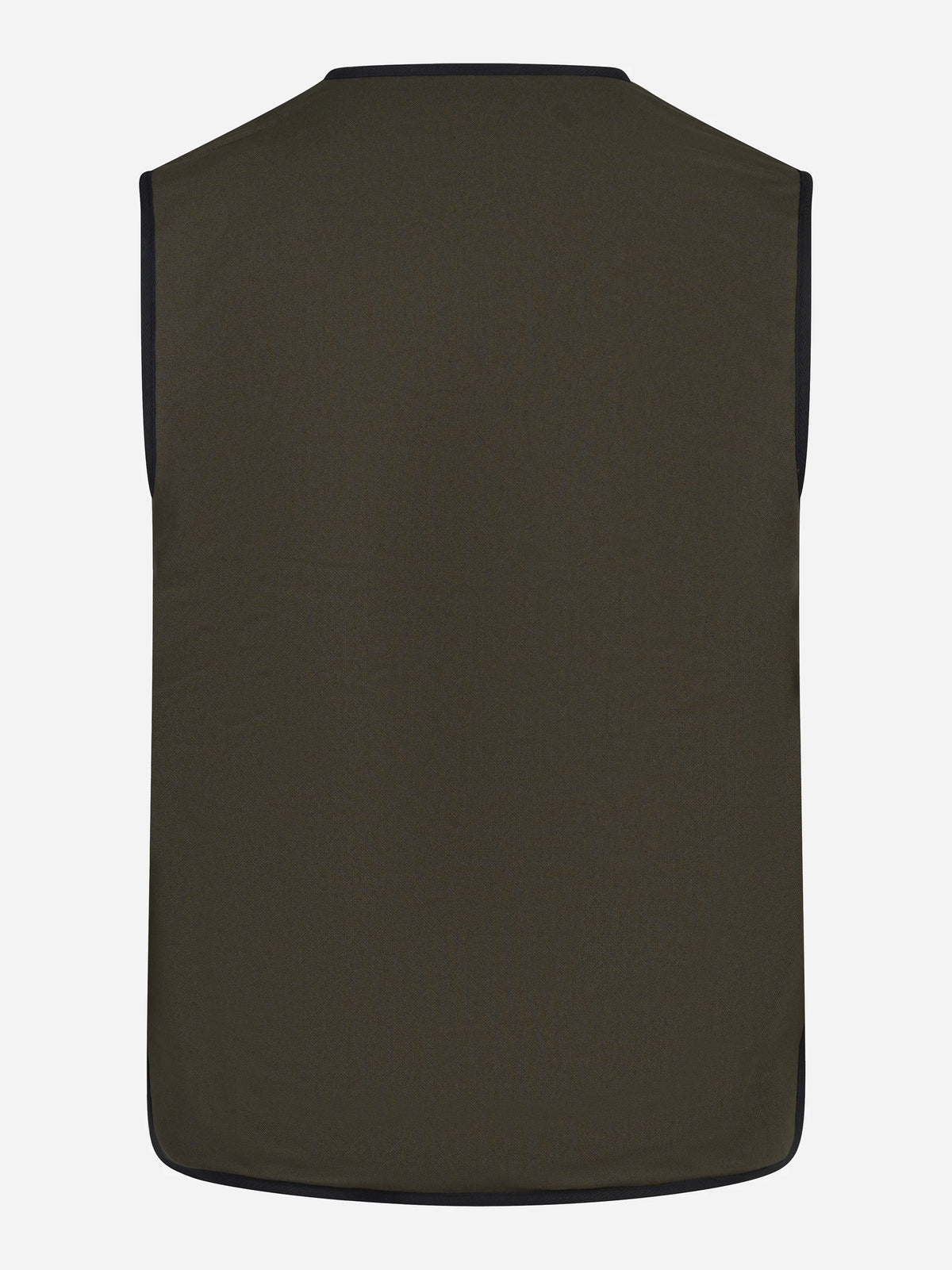 Gilet Wildriver Wool in lana grigio - dettaglio delle finiture