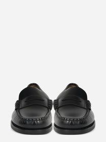 Mocassino Classic Dan in pelle nera - vista frontale
