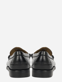 Mocassino Classic Dan in pelle nera - vista posteriore