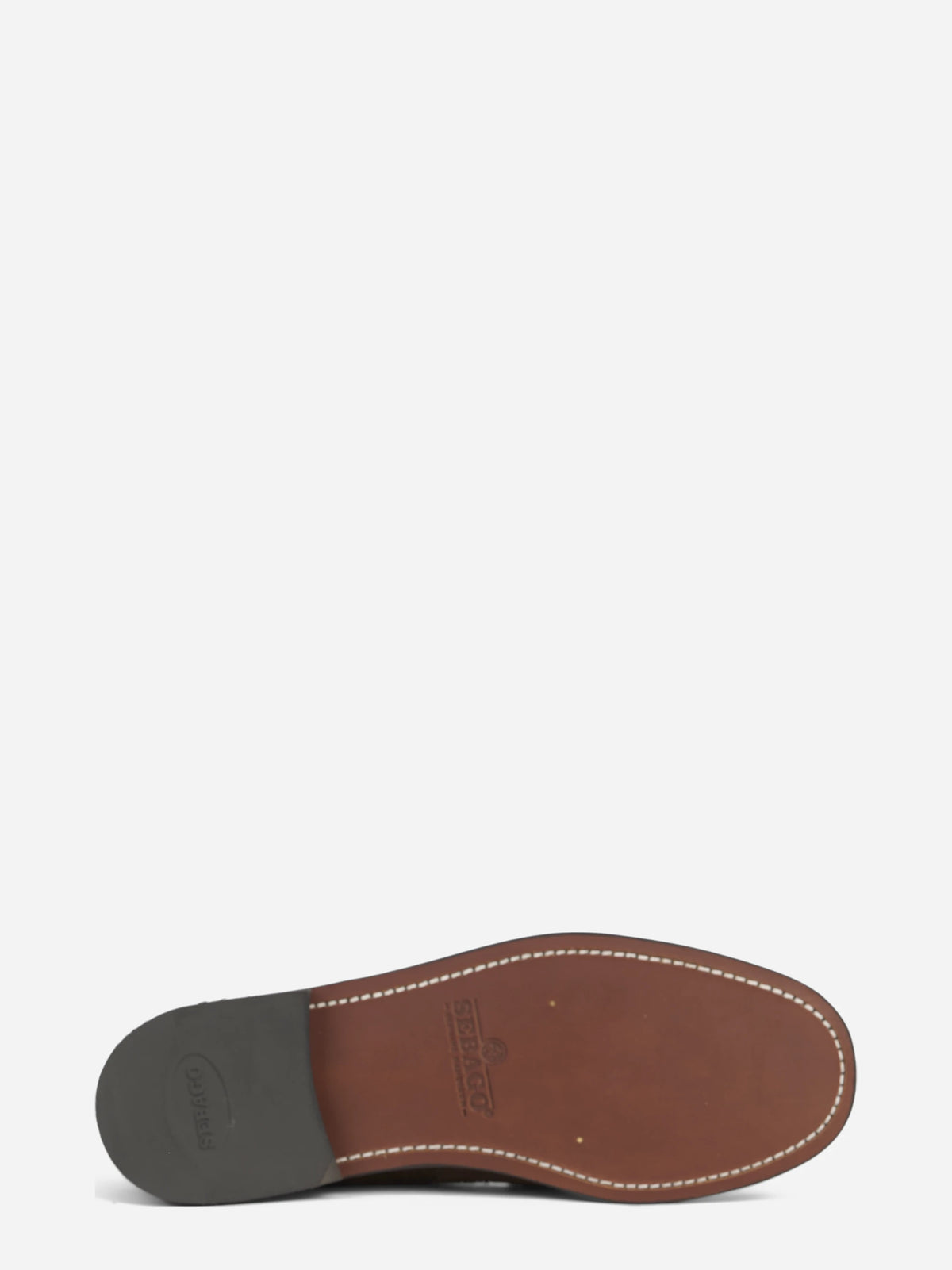 Mocassino Penny Dan Dallas in suede marrone - dettaglio della suola