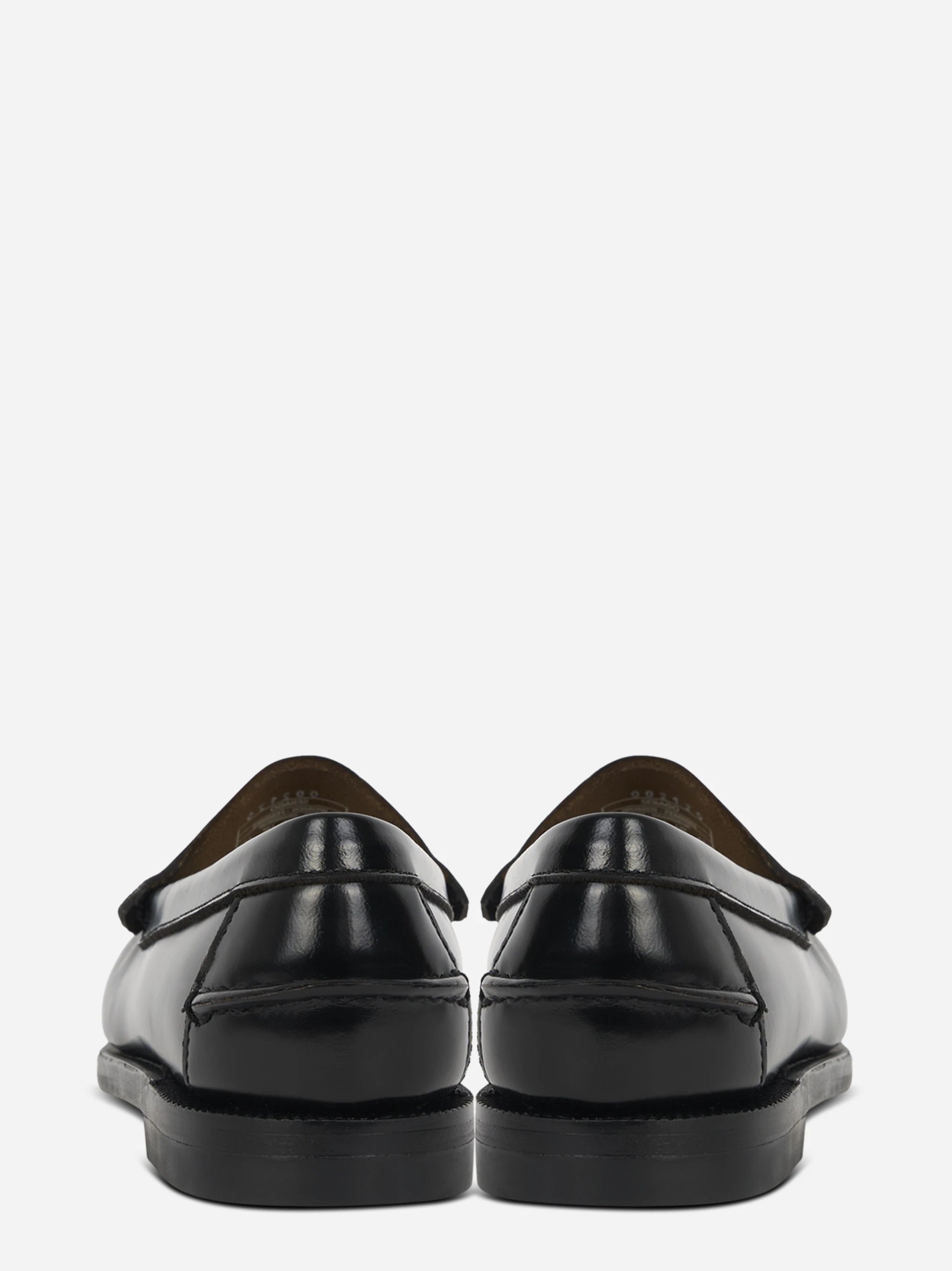 Mocassino Frank Beads in pelle nero