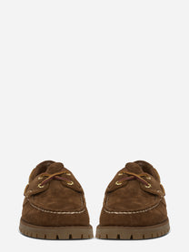 Mocassino Ranger Artisan in suede marrone