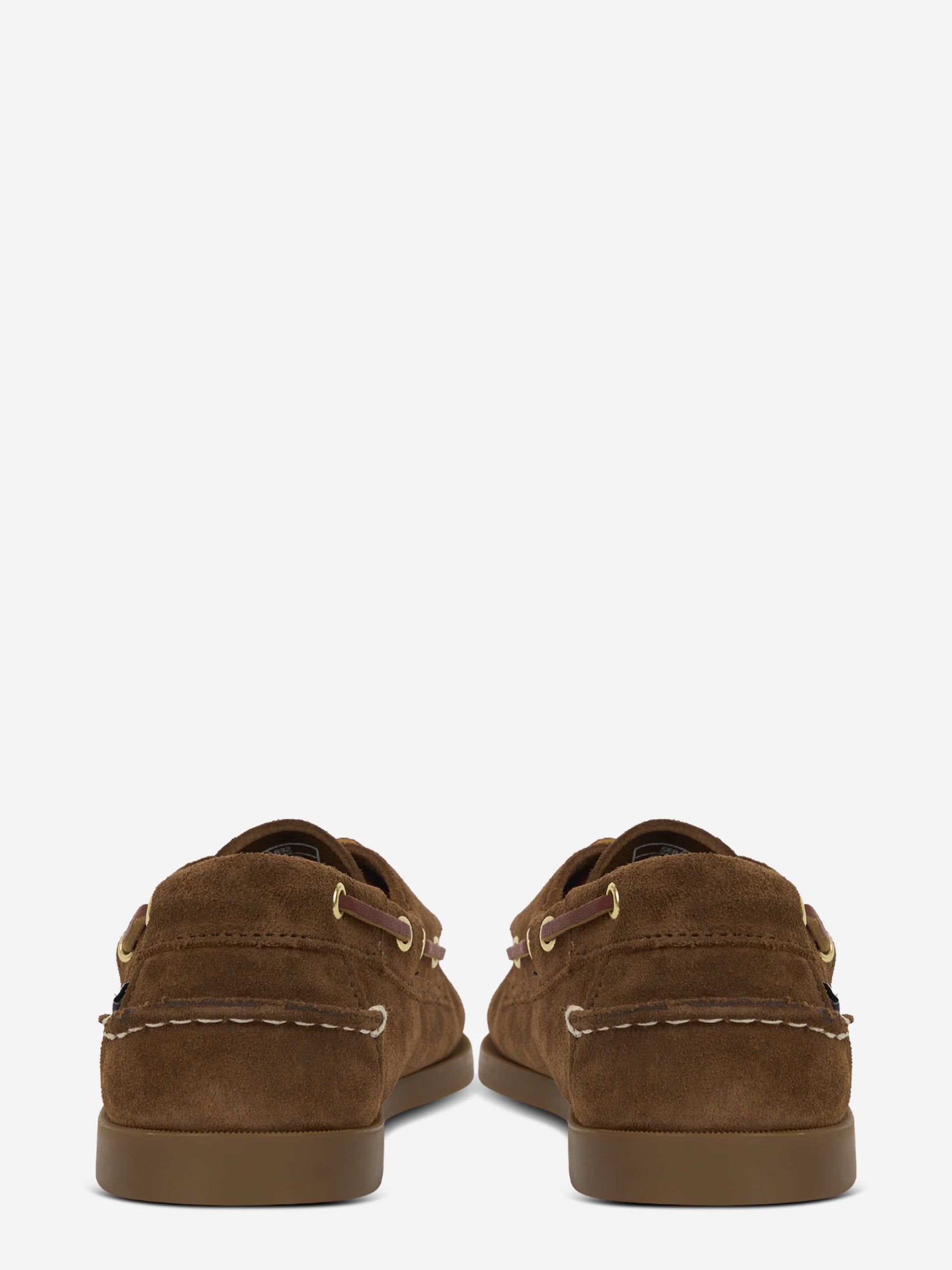 Mocassino da barca Dockside Portland in suede marrone