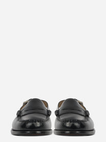 Sandalo Dan in pelle nero
