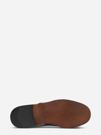 Sandalo Dan in pelle nero