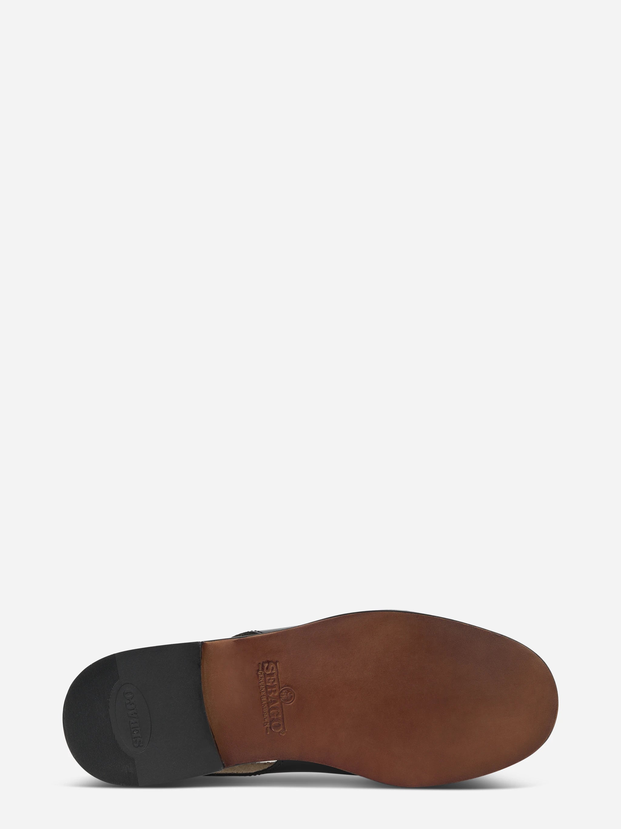 Sandalo Dan in pelle nero