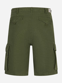 Shorts Northfield in cotone verde