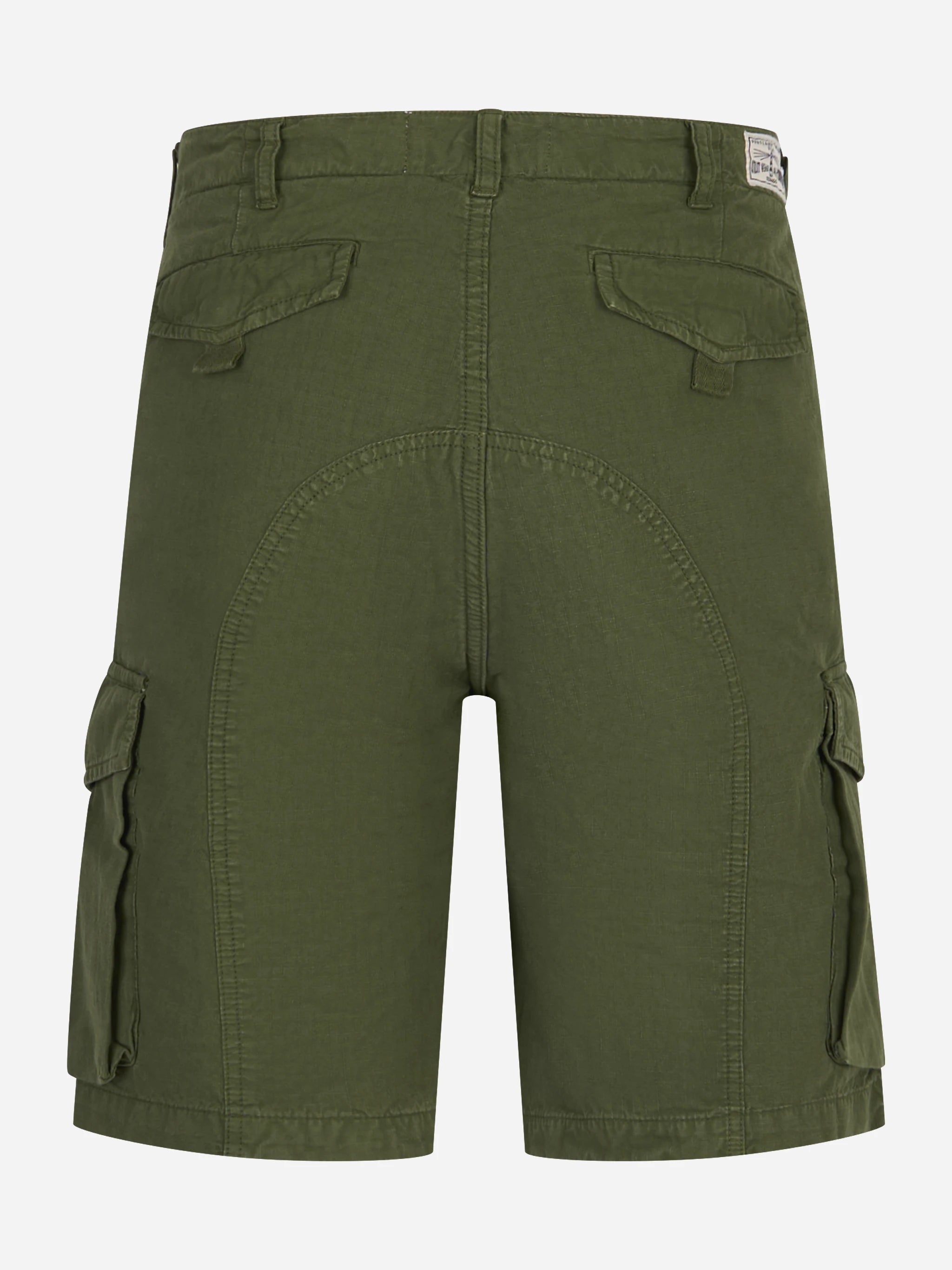Shorts Northfield in cotone verde
