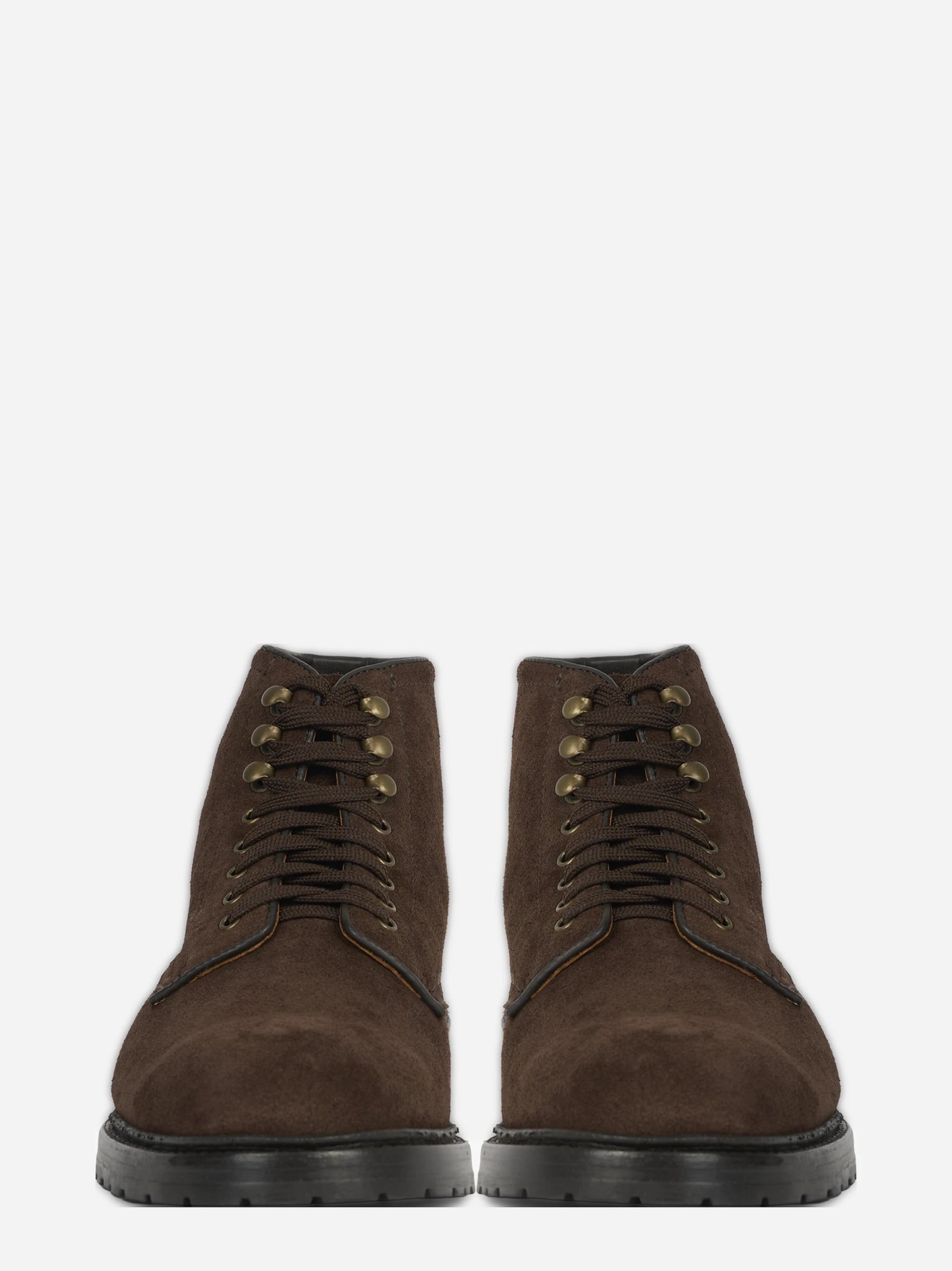 Stivaletto Wilson RRS in camoscio marrone - vista frontale