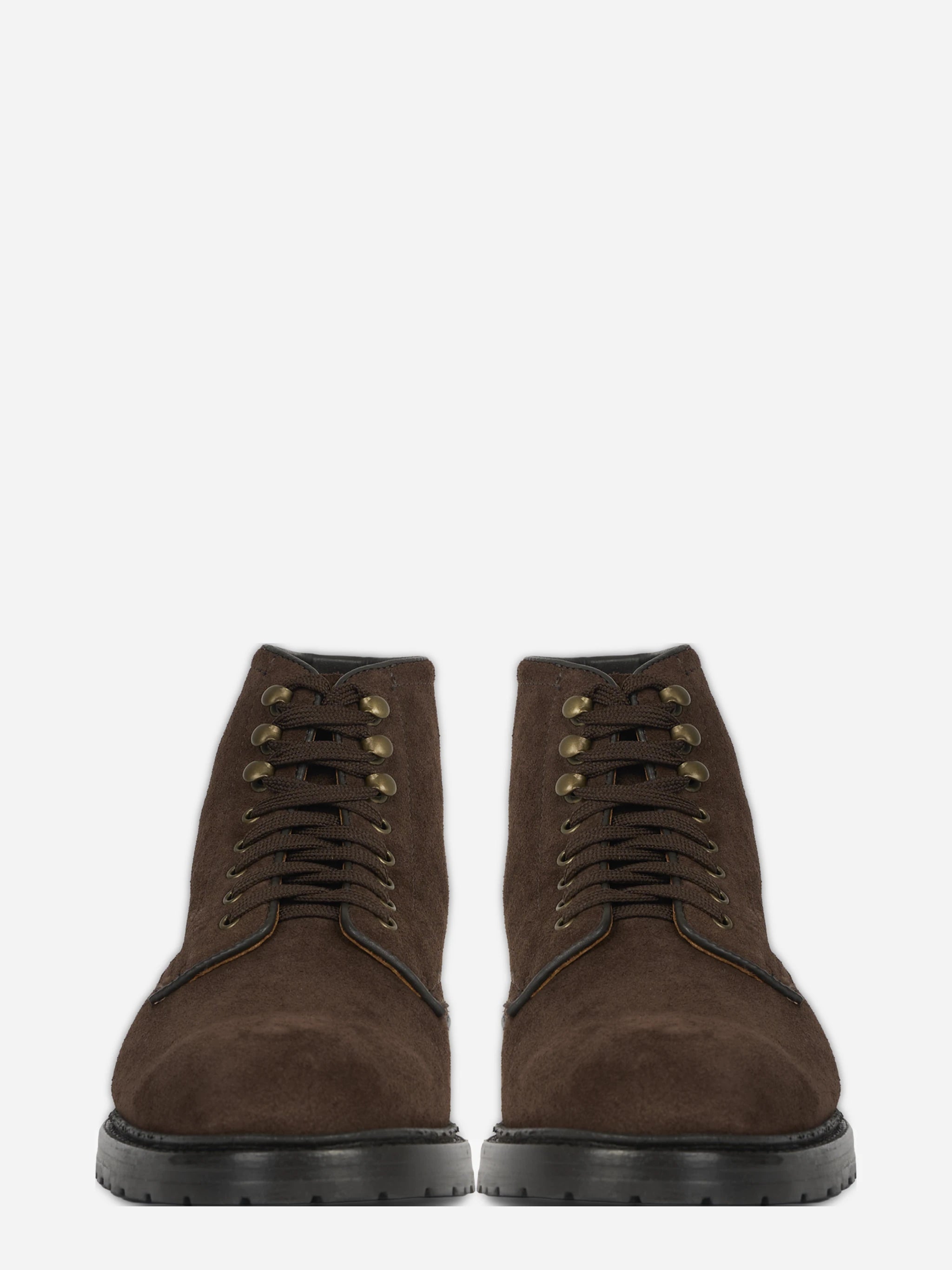 Stivaletto Wilson RRS in camoscio marrone - vista frontale