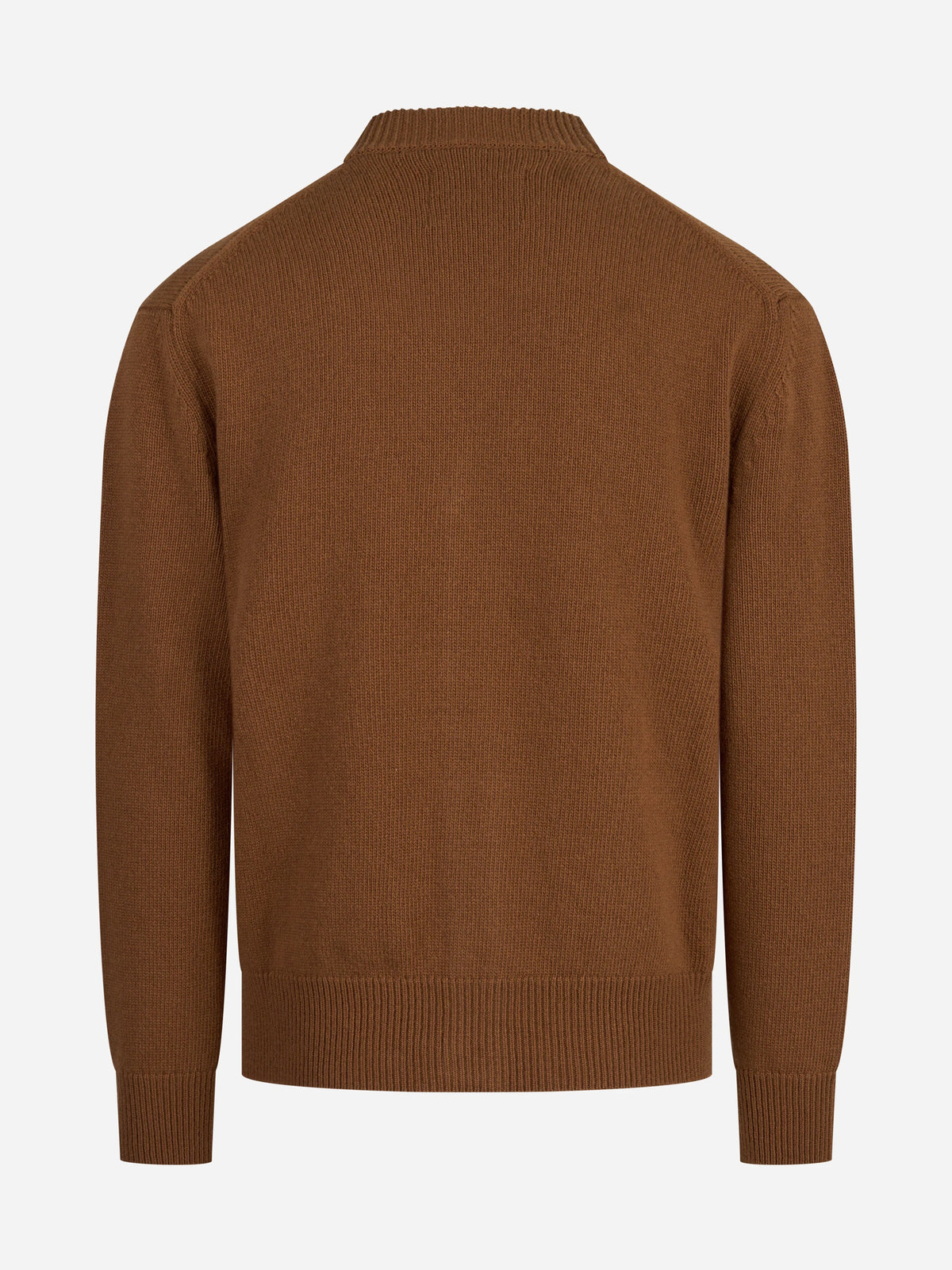 Cardigan con bottoni e tasche marrone SEVEN GAUGE - vista posteriore