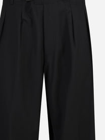 Pantalone in lana con cintura blu - dettaglio 2