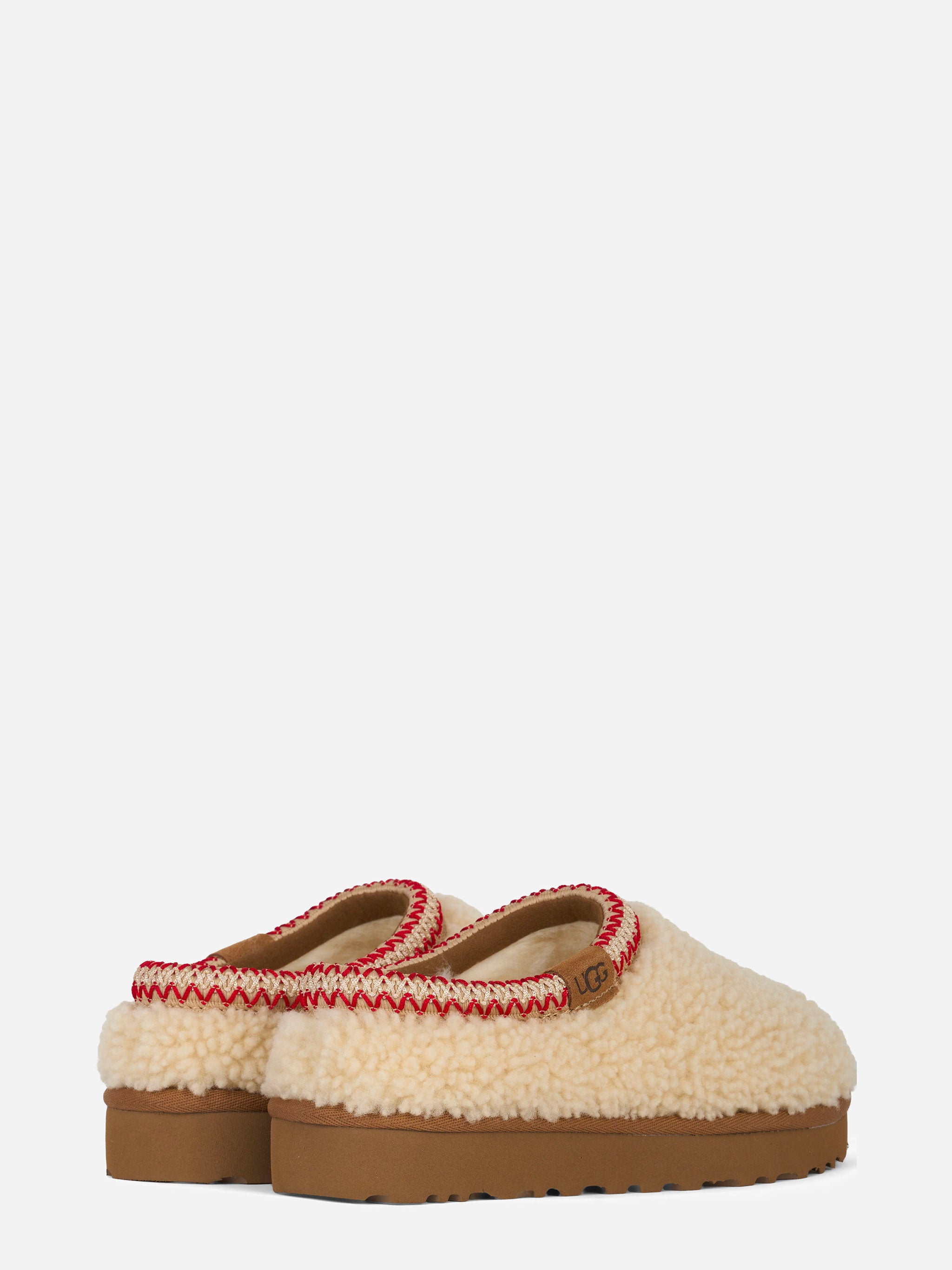 Ciabatta Tasman Maxy Curly Naturale