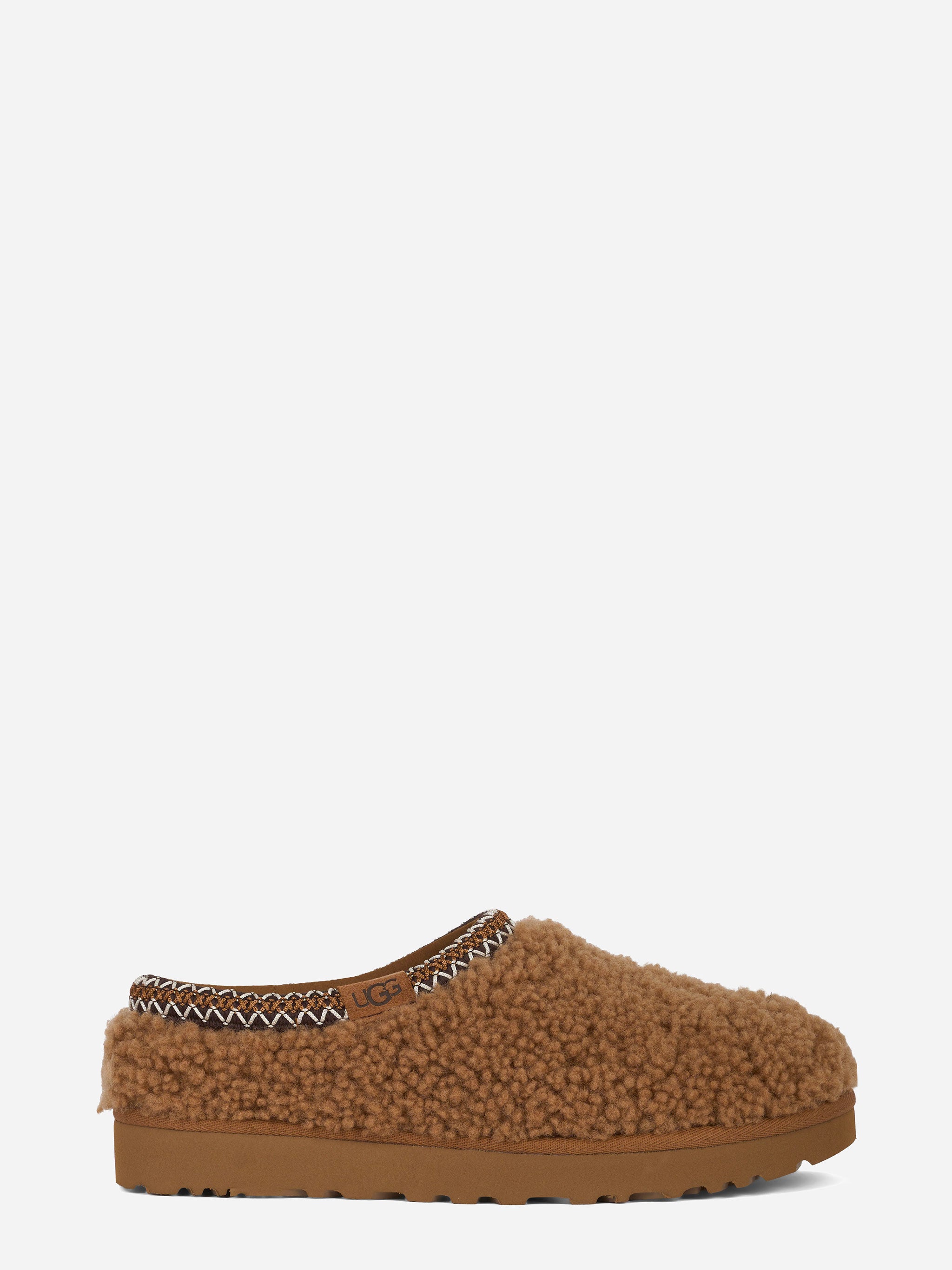 Ciabatta Tasman Maxy Curly Chestnut