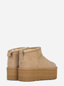 Stivale Classic Ultramini Platform Sand