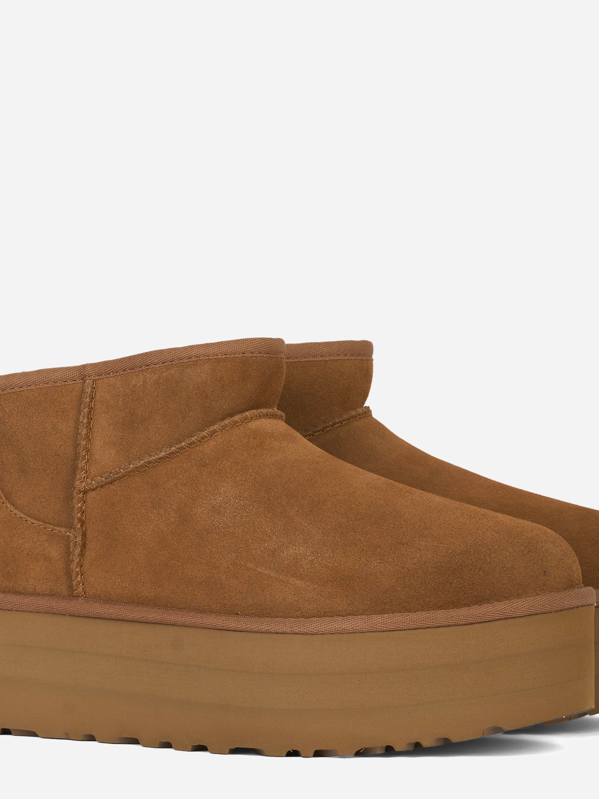 Stivale Classic Ultramini Platform Chestnut