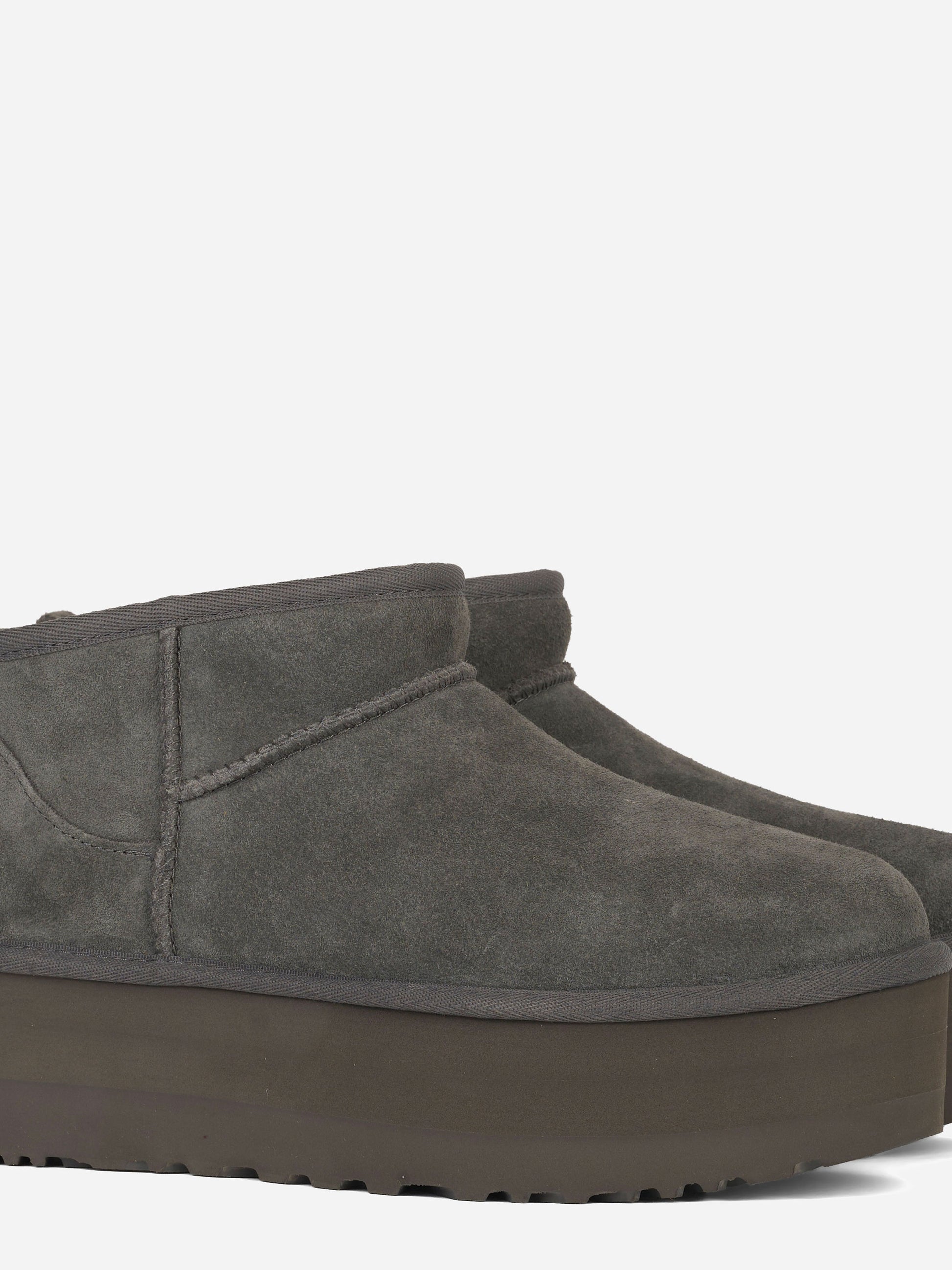 Stivale Classic Ultramini Platform Grigio