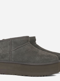 Stivale Classic Ultramini Platform Grigio