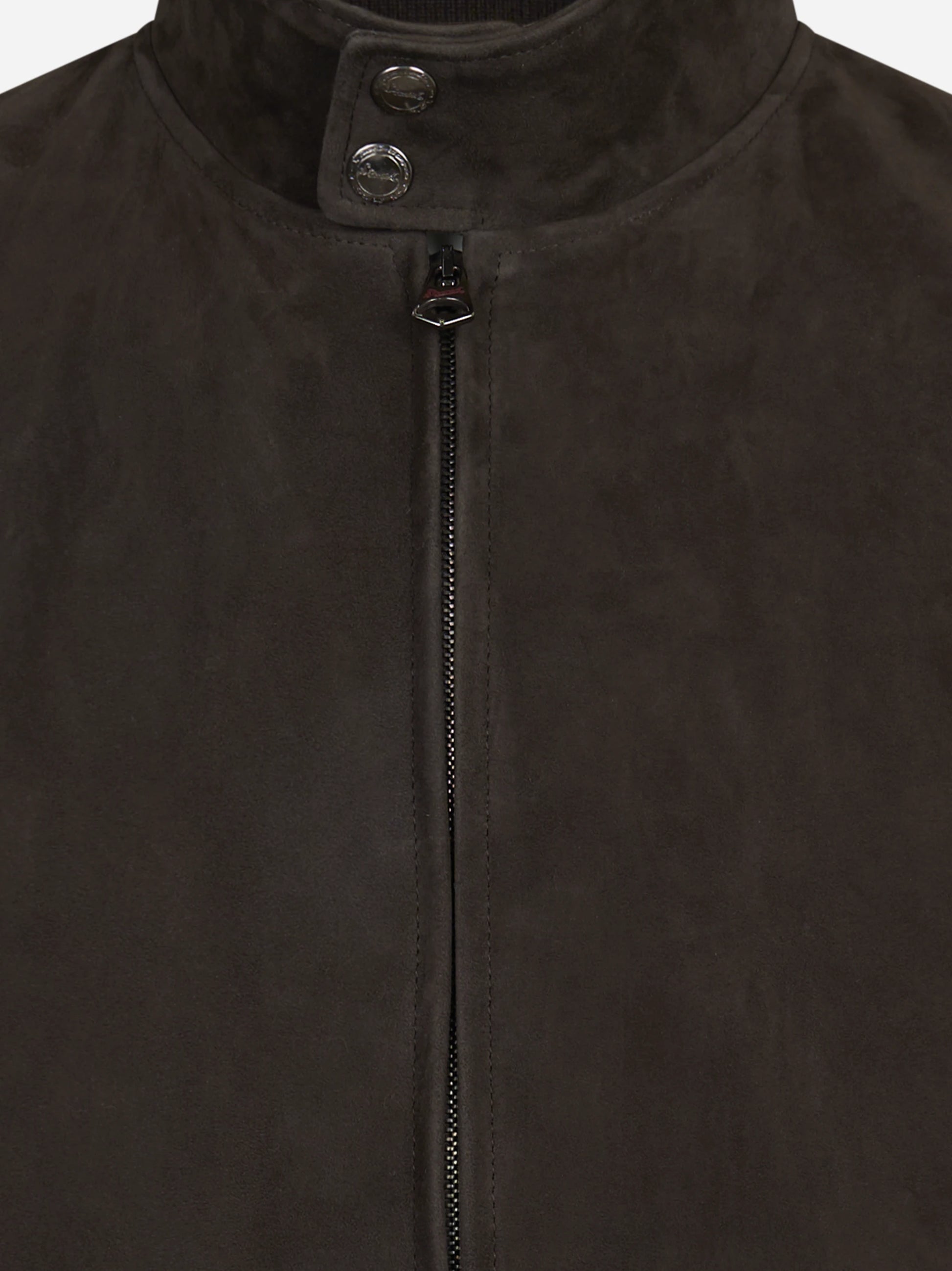 Gilet in pelle scamosciata