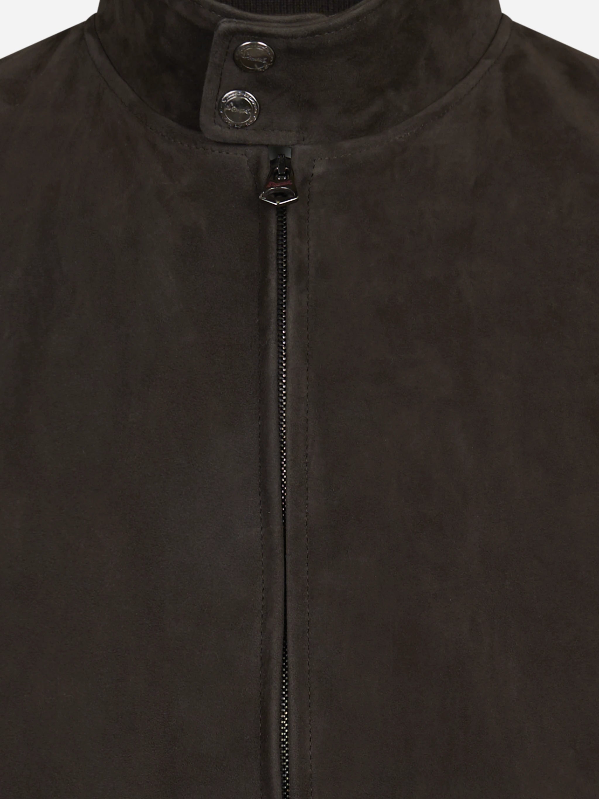 Gilet in pelle scamosciata