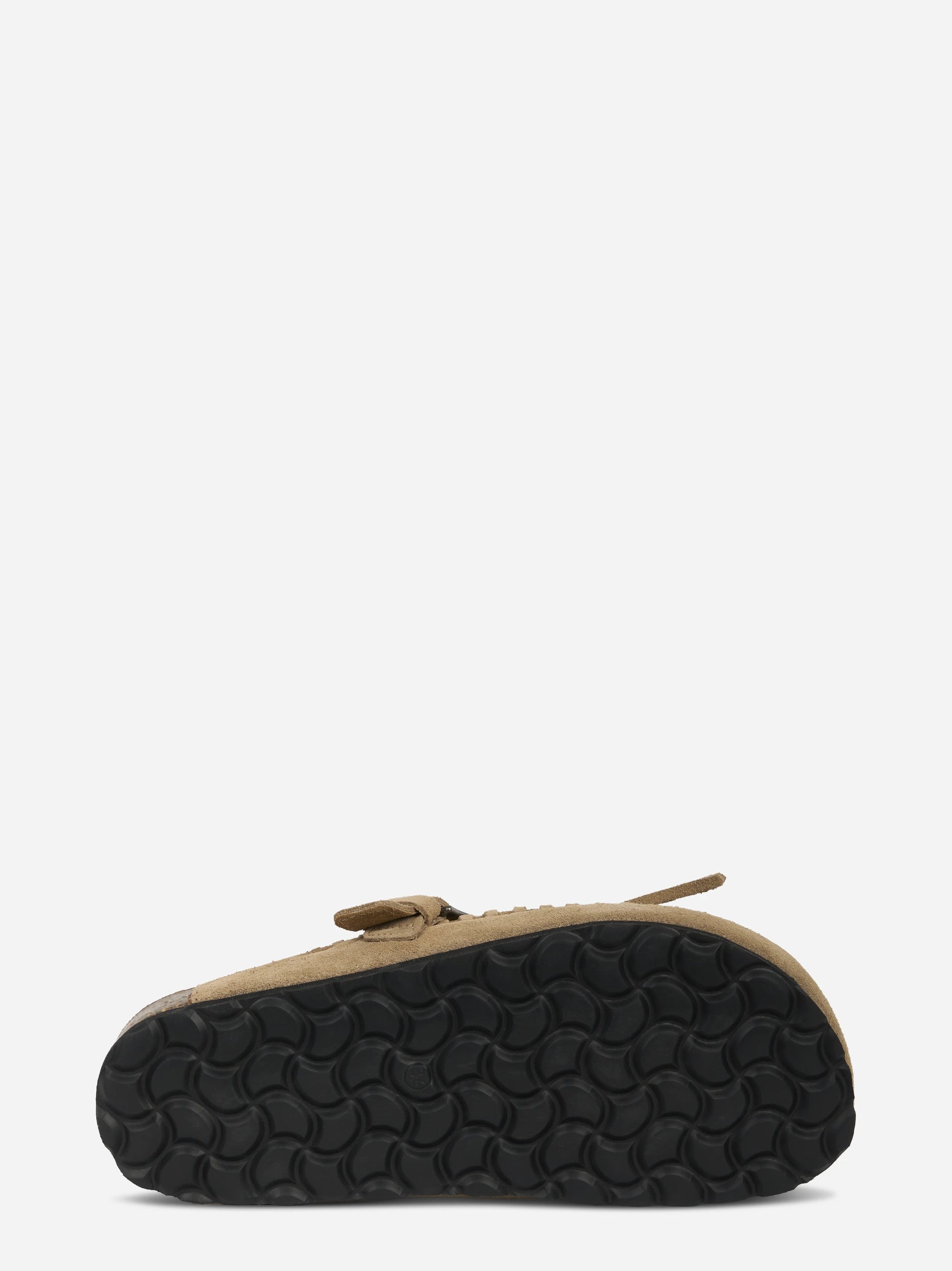 Mules Caribe in suede beige