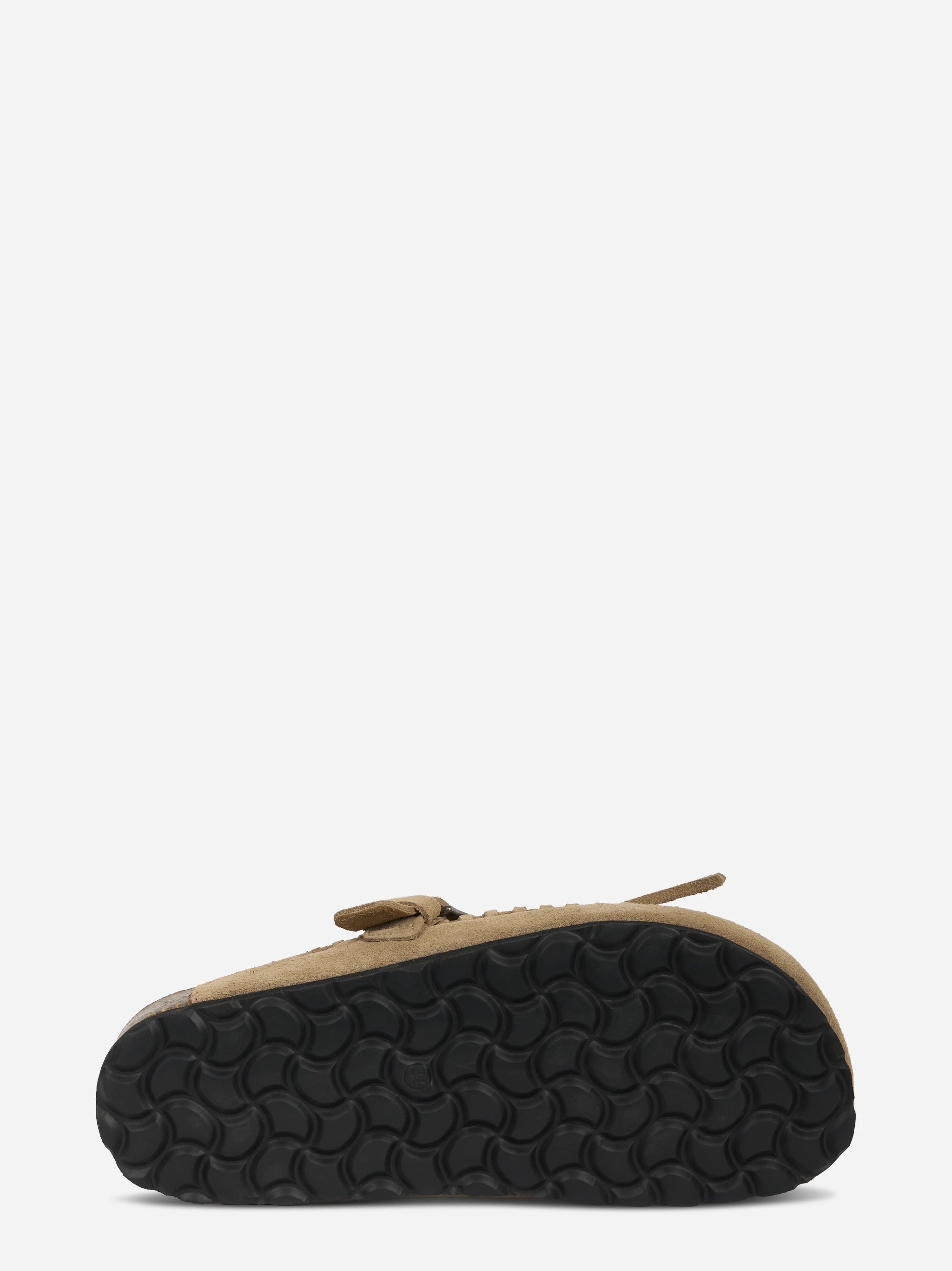Mules Caribe in suede beige